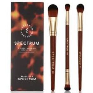 NWT SPECTRUM Pantherine 3 Piece Makeup Brush Set